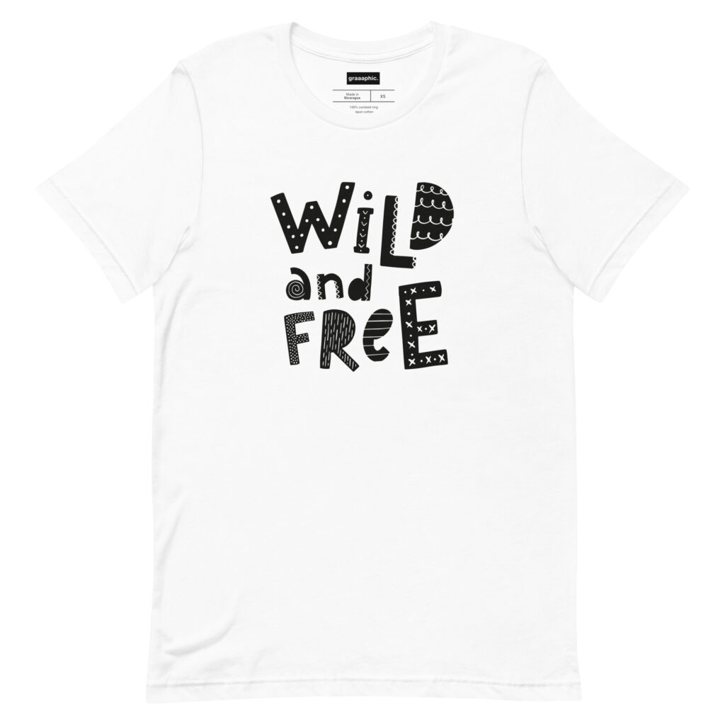 Wild & Free Unisex t-shirt