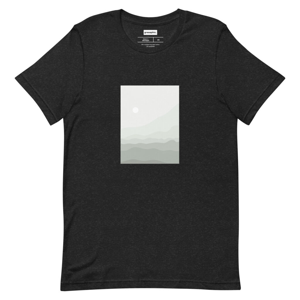Mountains Unisex t-shirt